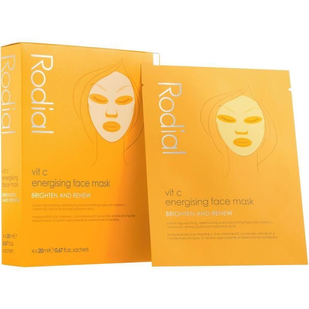 Rodial Vit C Energizing Face Mask -4x20ml/0.67OZ
